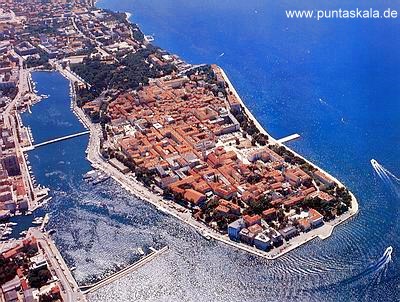 Die Altstadt von Zadar